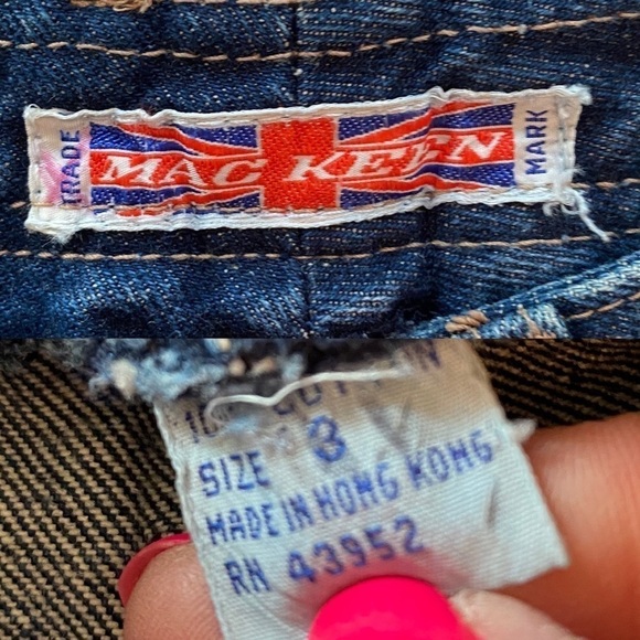 Vintage 1970s Straight Leg Mac Keen Jeans - Picture 4 of 5